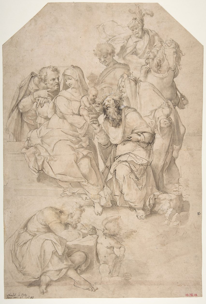 Magi'nin Hayranlığı, 1500-1571 by Nosadella