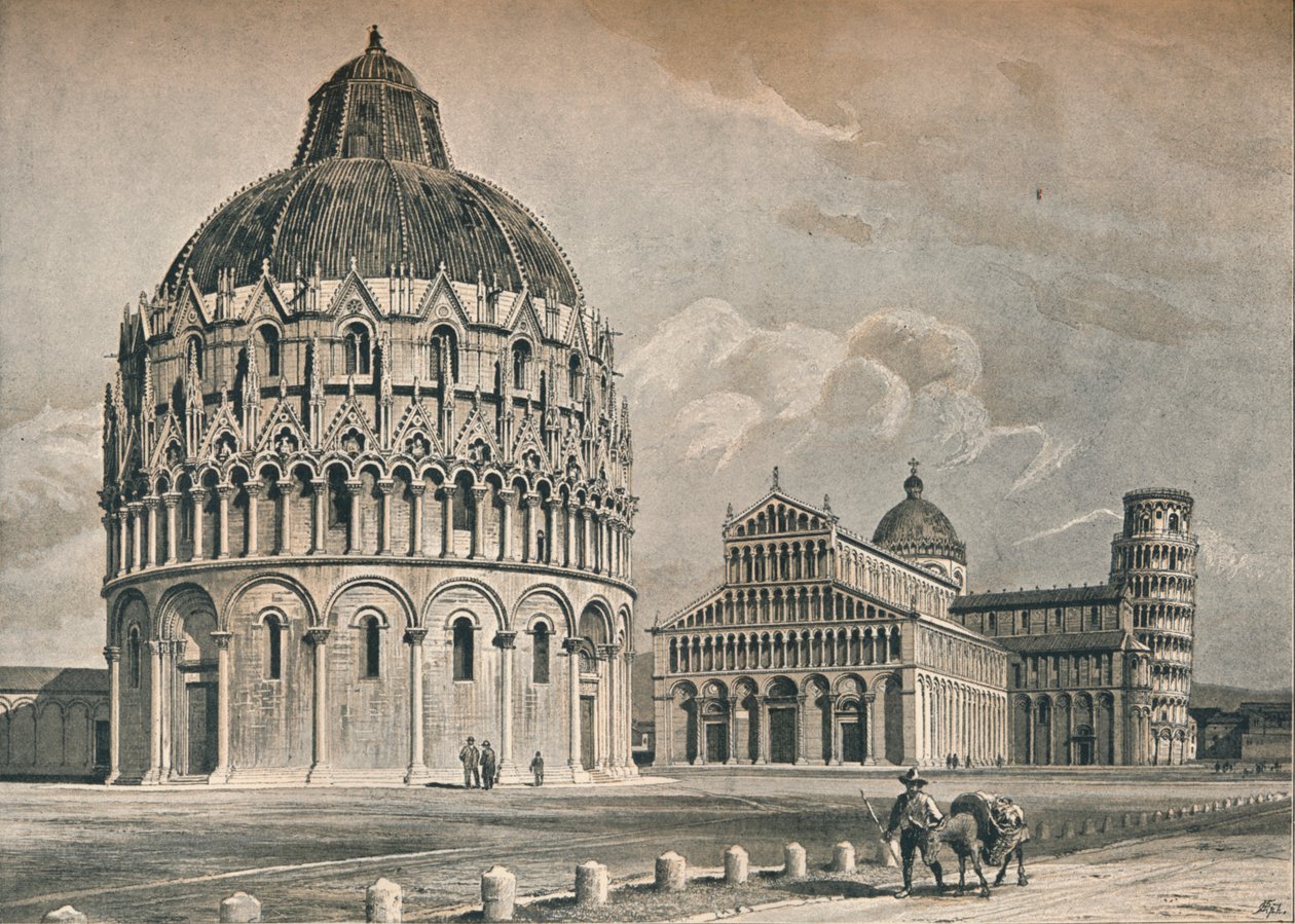 Vaftizhane, Katedral ve Pisa Kulesi