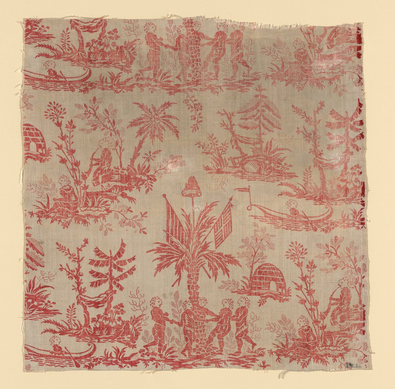 Siyahların Dansı (Mobilya Kumaşı) by Oberkampf Manufactory