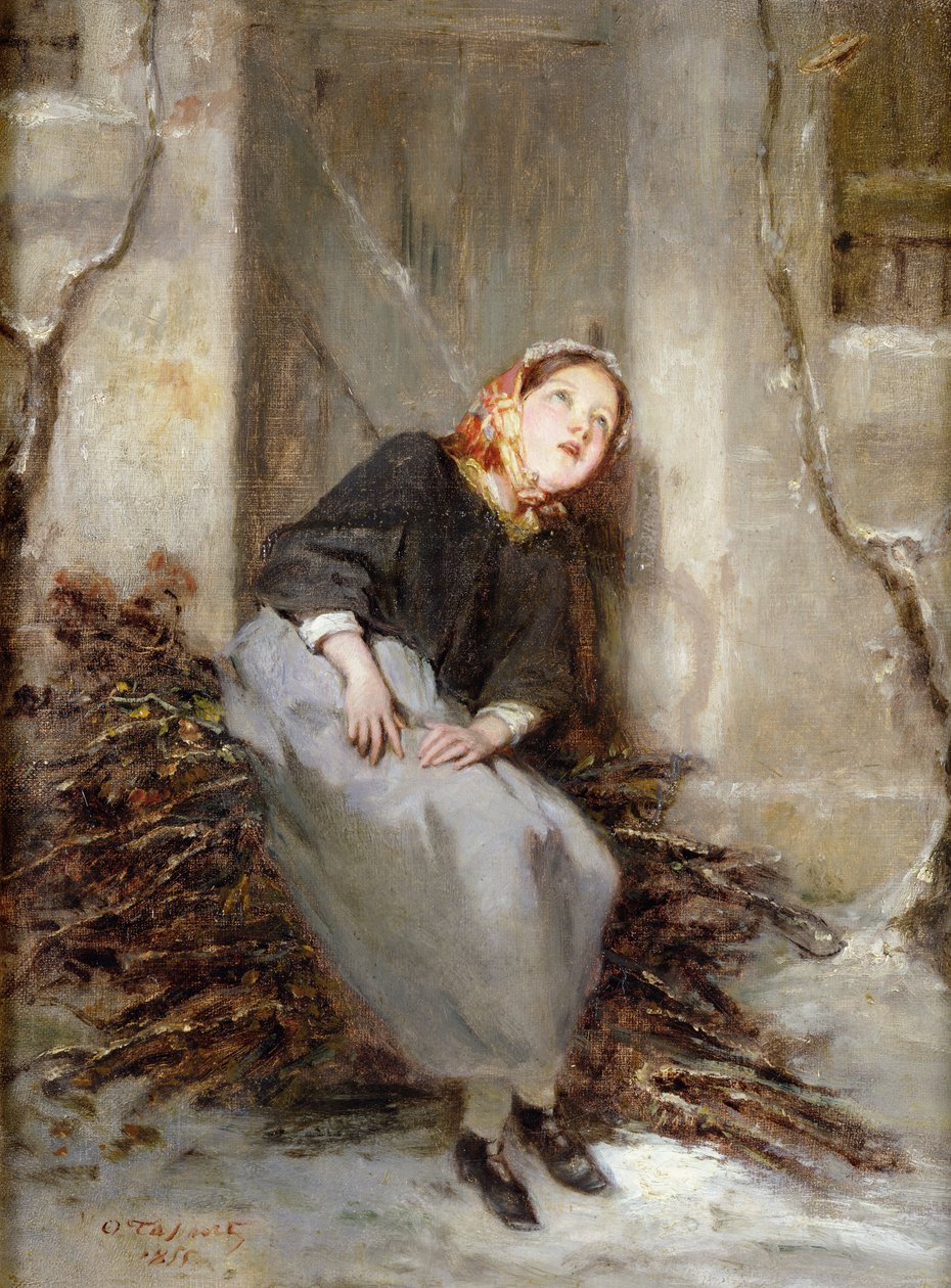Dal Toplayıcı, 1855 by Octave Tassaert