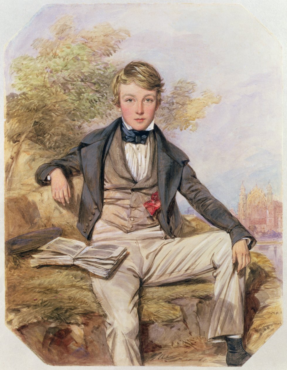 Oturan Benjamin Gibbons