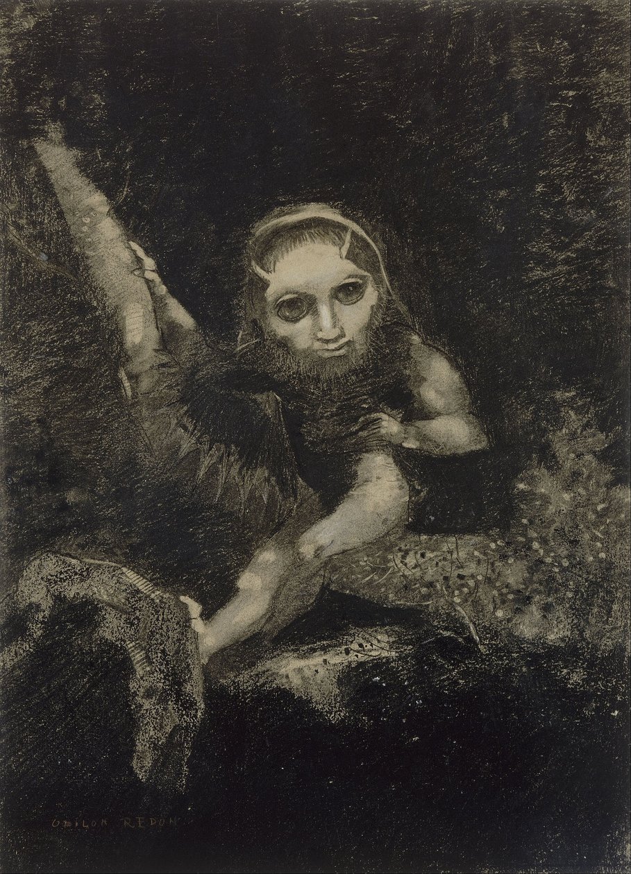 Kaliban by Odilon Redon