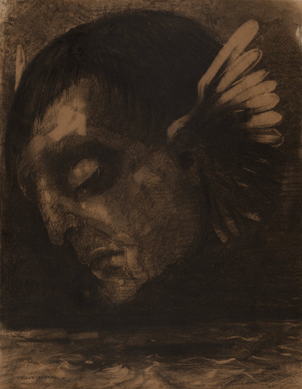 Göz yaşları by Odilon Redon