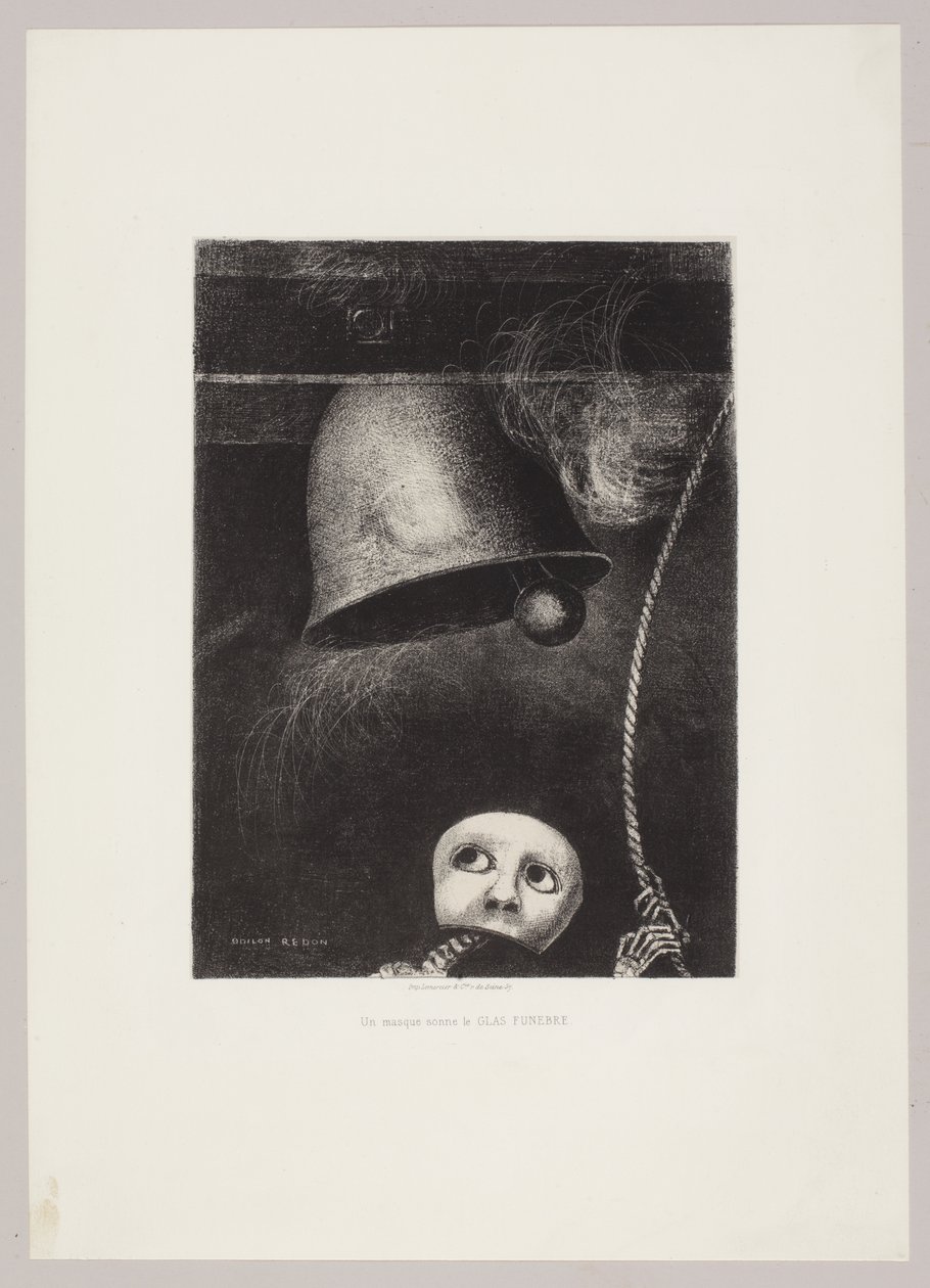 Bir Edgar Poe by Odilon Redon