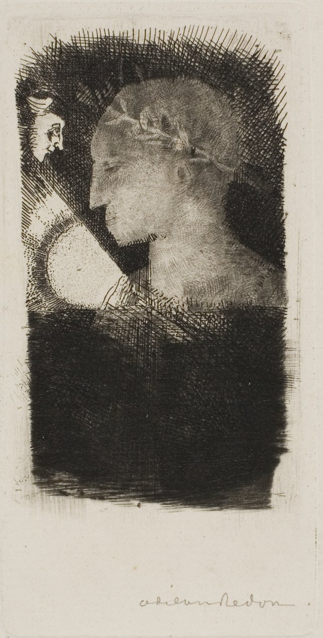 ters zafer by Odilon Redon