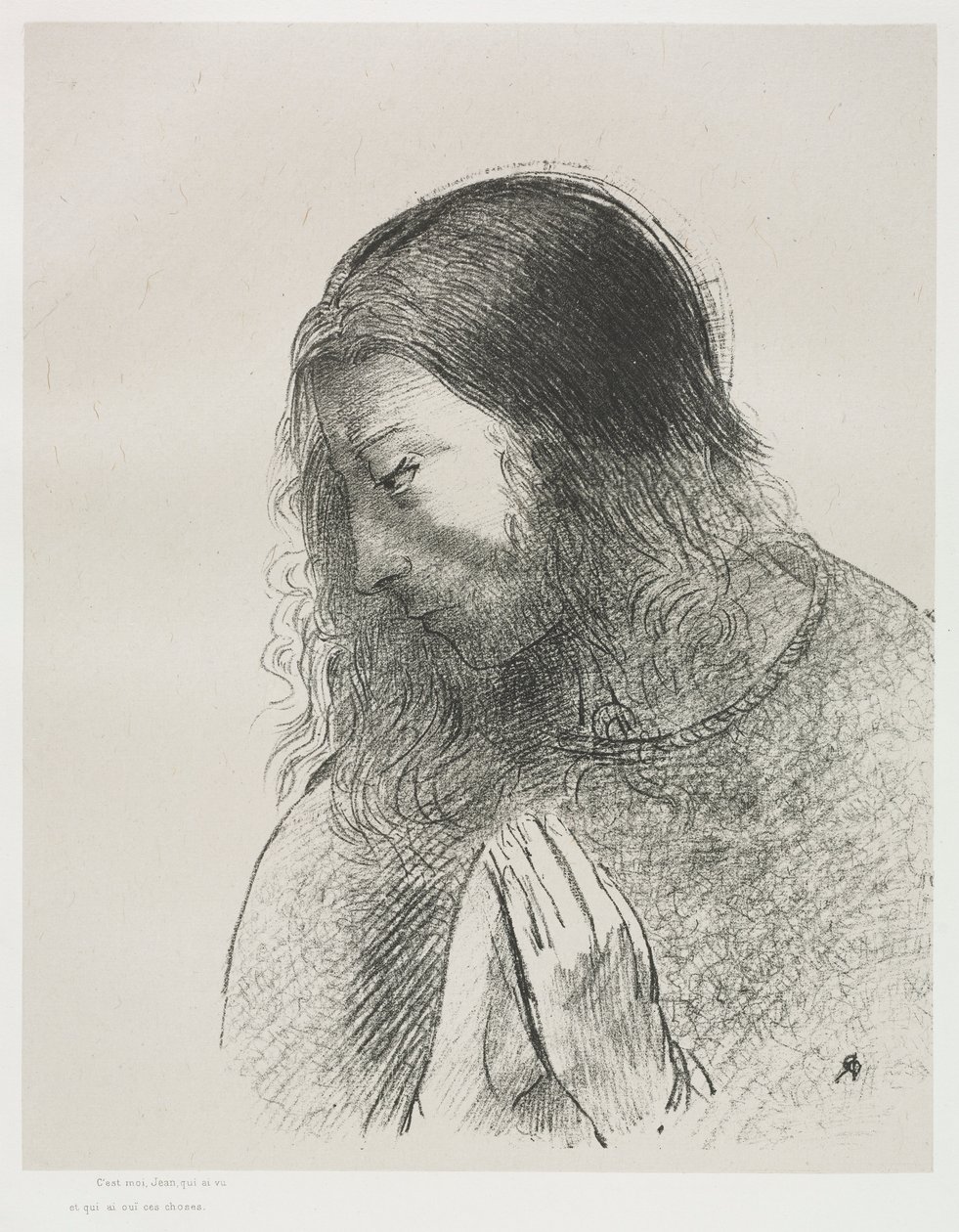 Ve John Bunları Gördüm ve Duydum by Odilon Redon