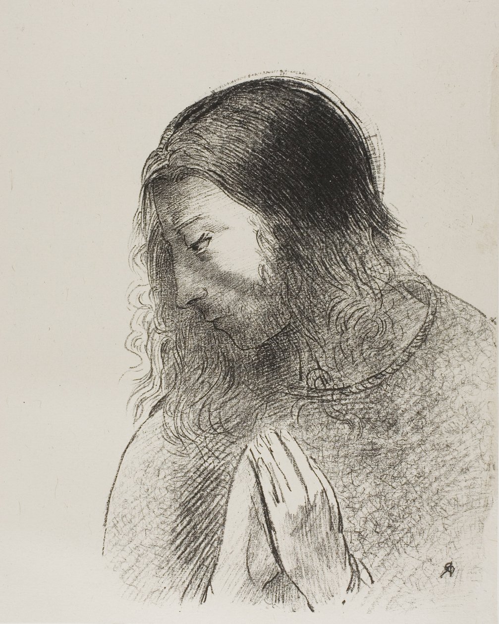 Ve Ben John Bunları Gördüm ve Duydum, levha 12/12 by Odilon Redon