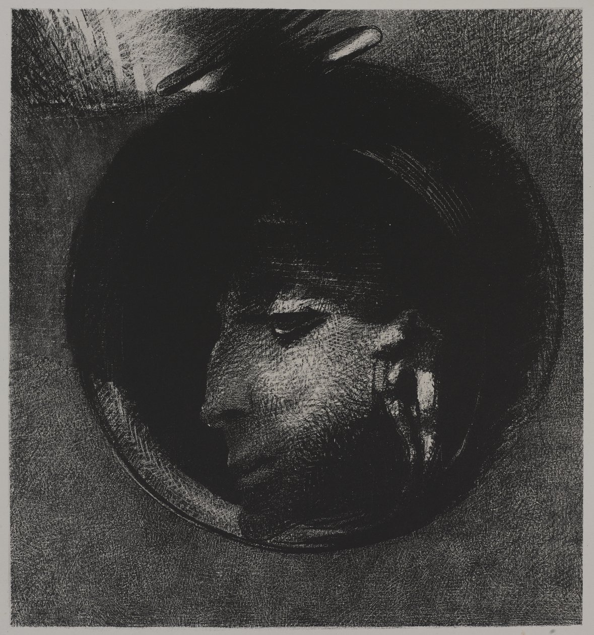 kulak hücresi by Odilon Redon