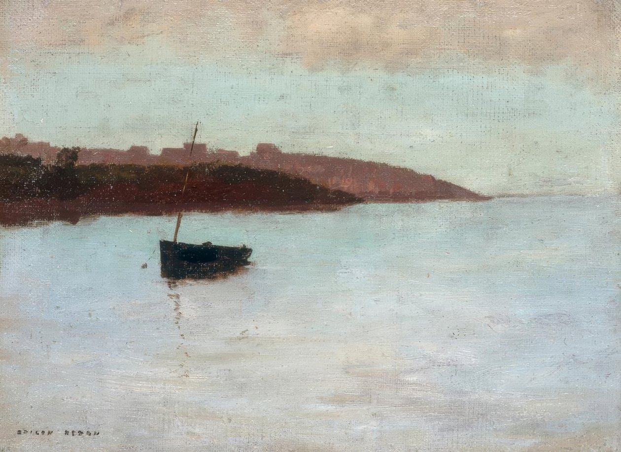 Balıkçı teknesi by Odilon Redon