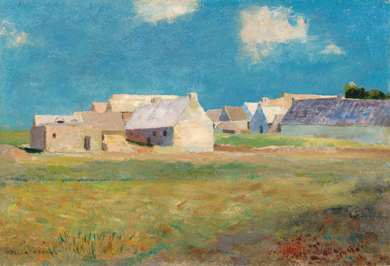 Breton Köyü by Odilon Redon