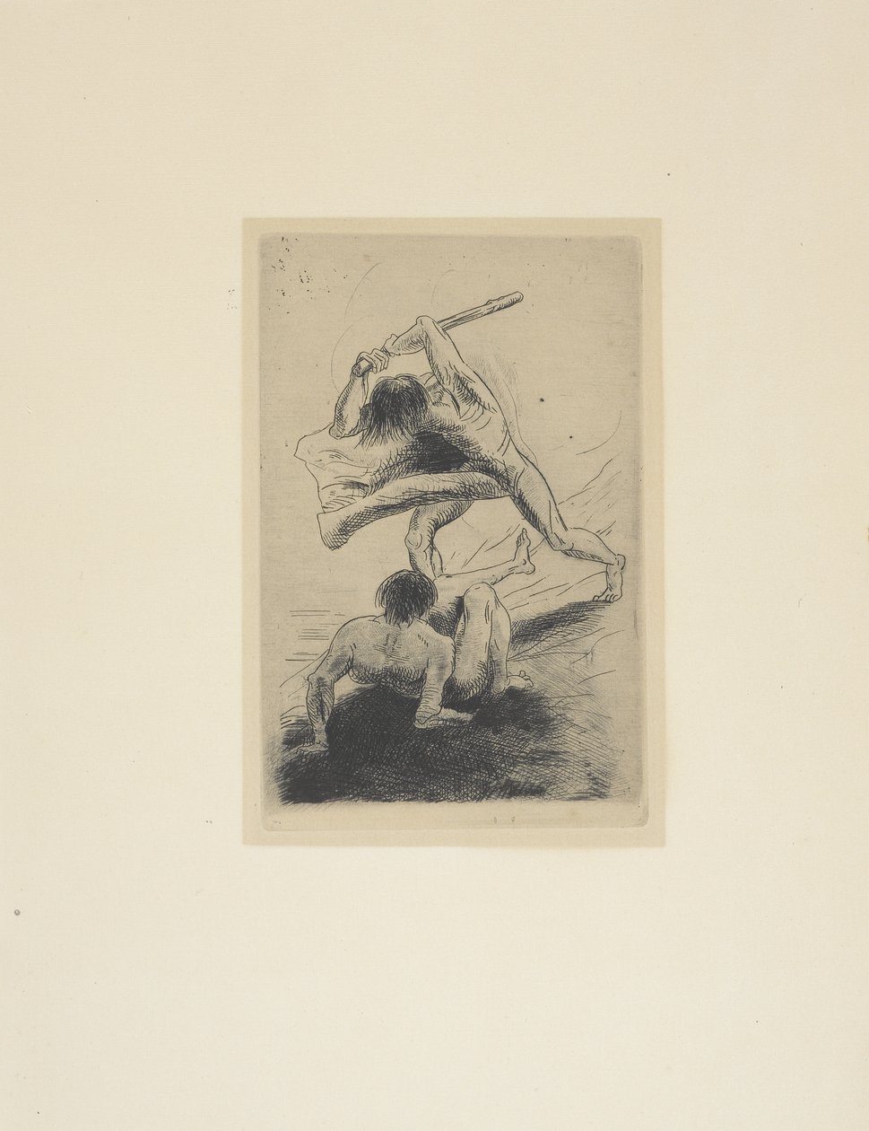 Kayin ve Habil by Odilon Redon