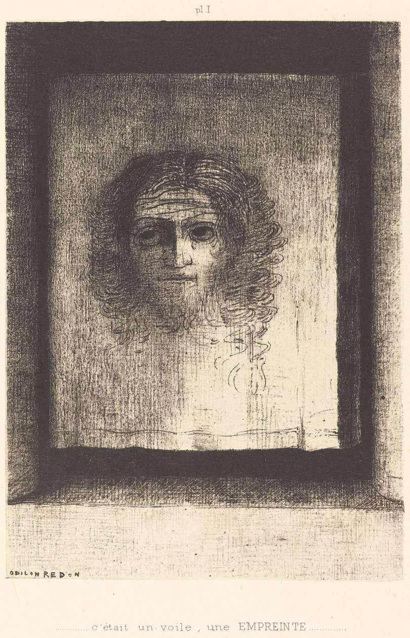 Bir peçeydi, bir damgaydı (Bir peçeydi, bir damgaydı) by Odilon Redon