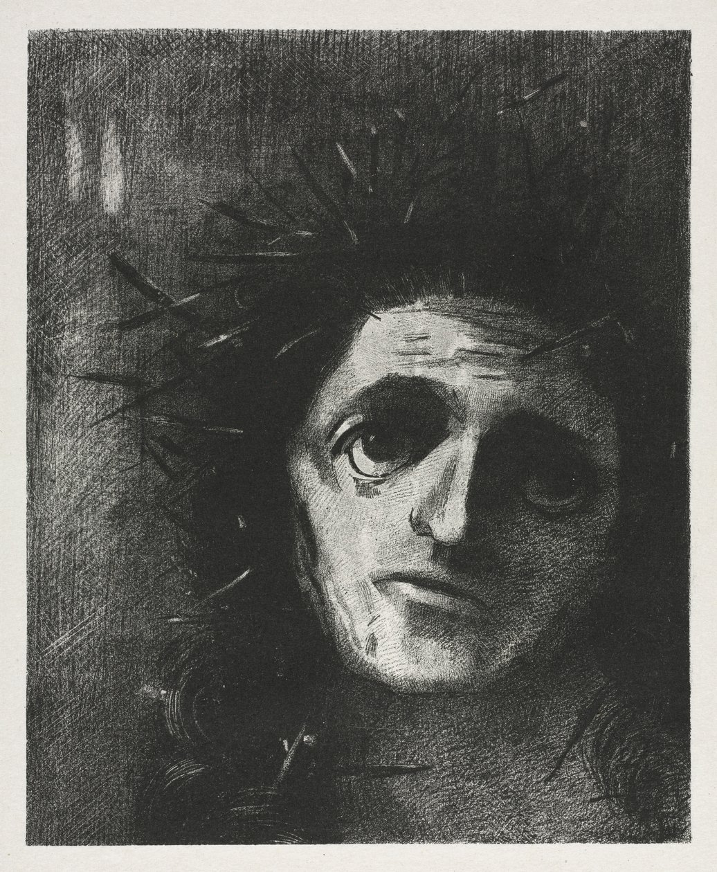 İsa, 1887. by Odilon Redon