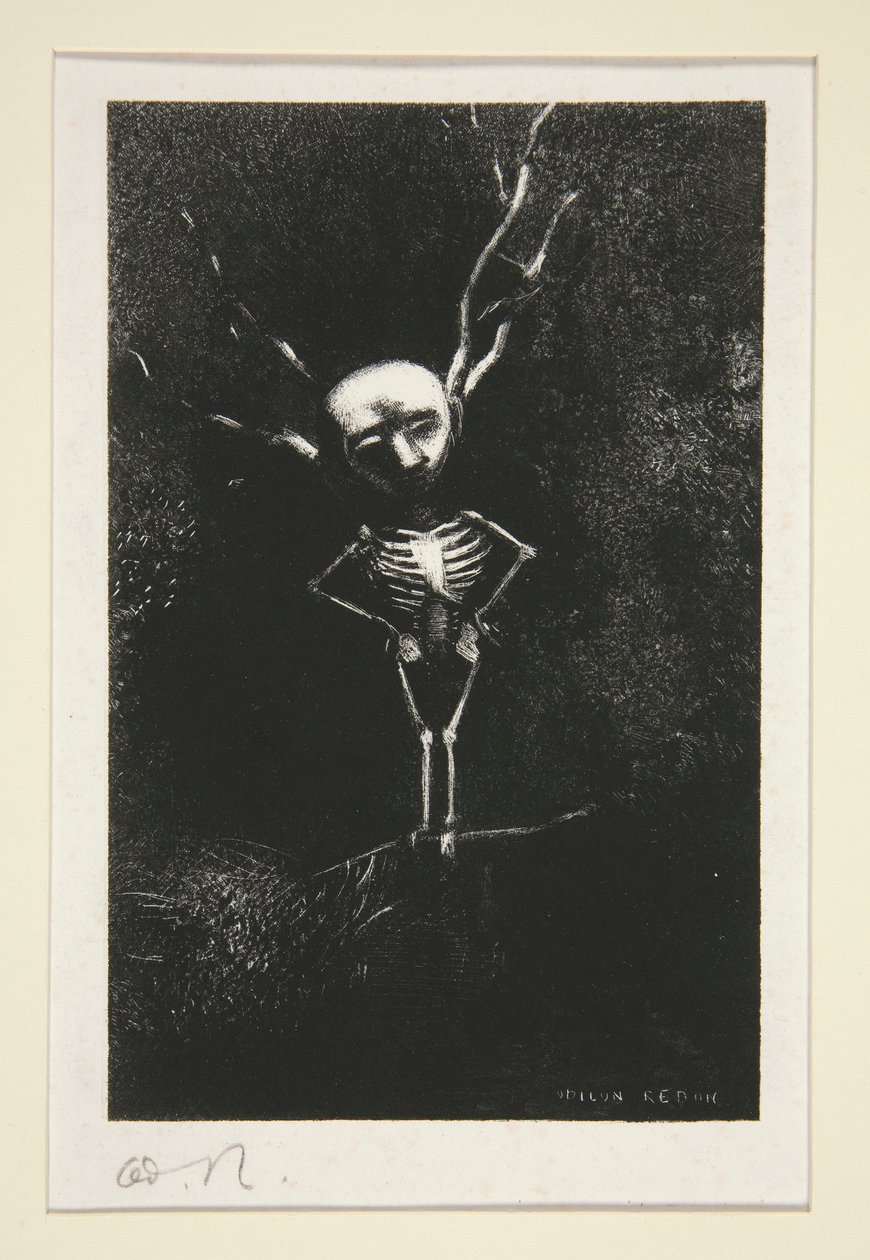 Le jur? (Jüri Üyesi) by Odilon Redon