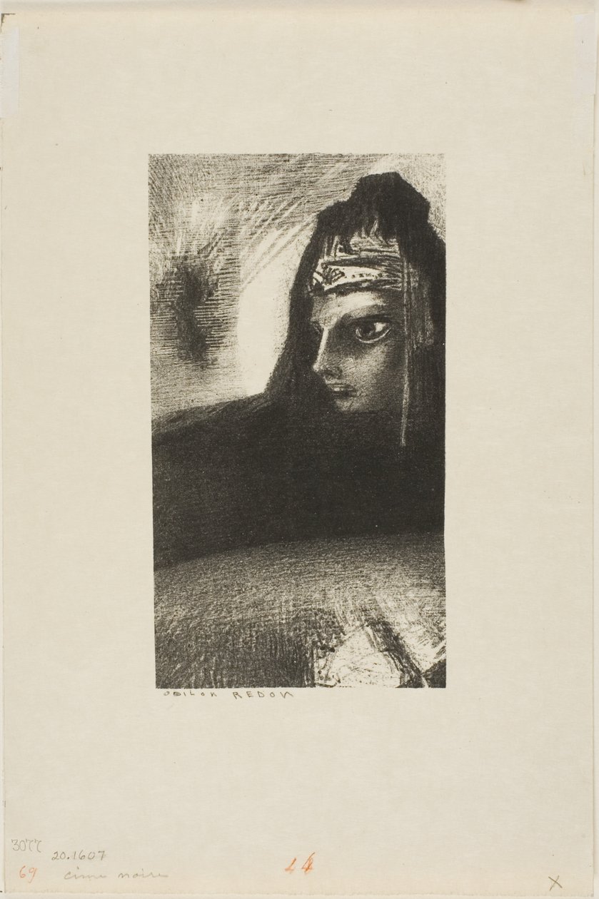 Karanlık Tepe by Odilon Redon