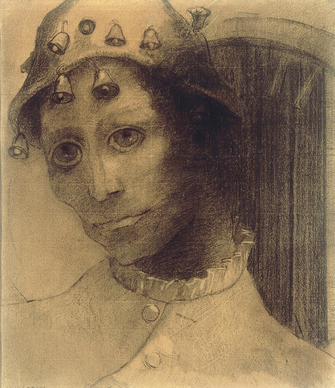 Das Fass Amontillado, Seri: Edgar Poe, 1886 by Odilon Redon