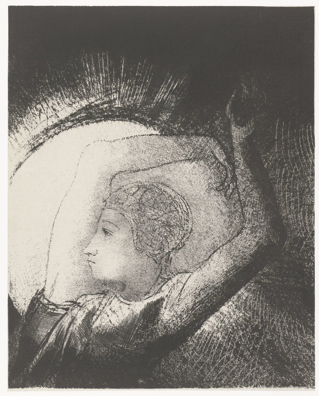 Güneşle giyinmiş bir kadın ...une femme revêtue du Soleil (nesne üzerindeki başlık) Apocalypse de Saint-Jean (dizi adı) John