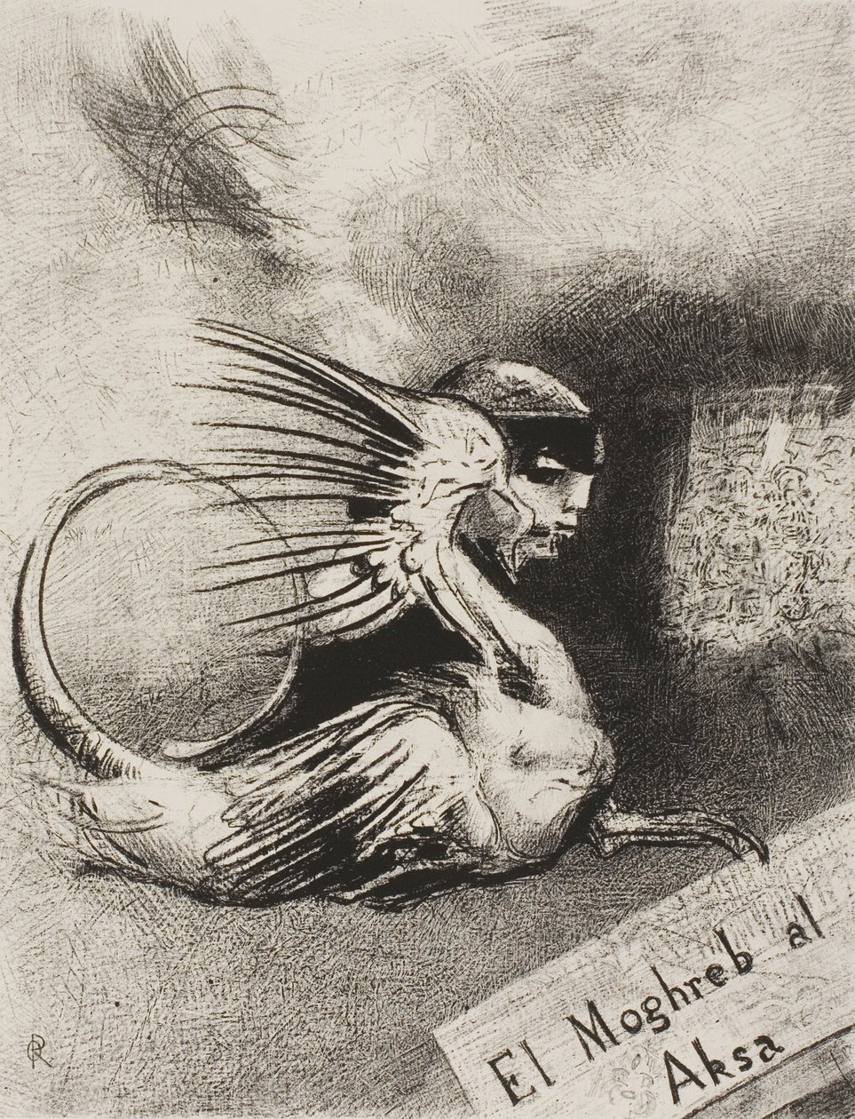 Edmond Picard tarafından El Moghreb al Aksa için ön yazı by Odilon Redon