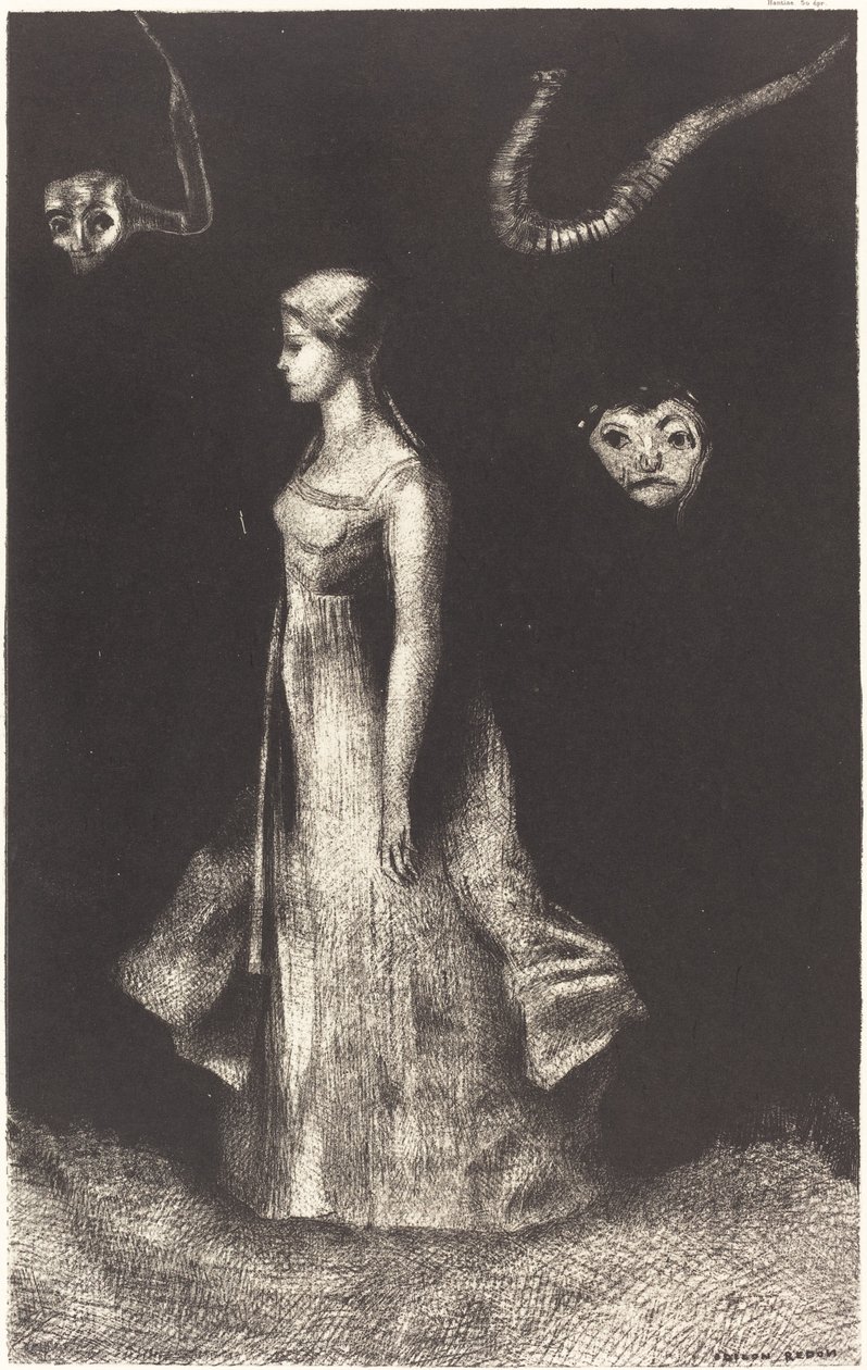 Haunting (Takıntı) by Odilon Redon