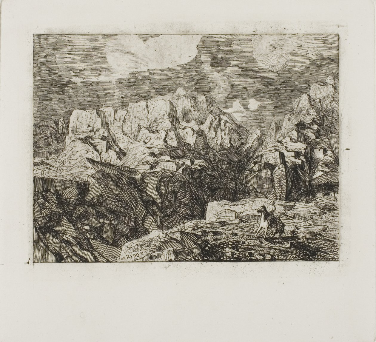 Dağlarda Süvari by Odilon Redon
