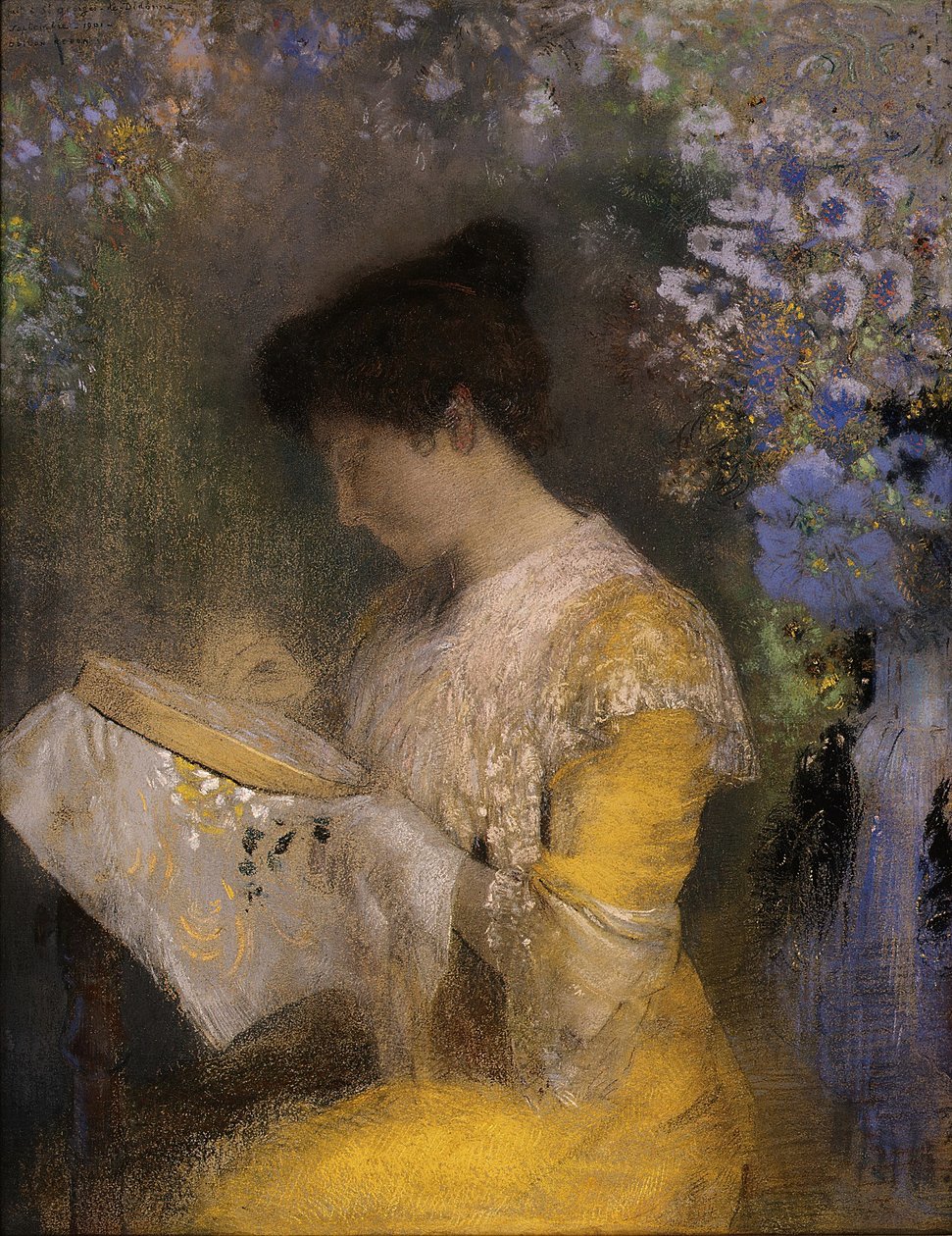Madam Arthur Fontaine by Odilon Redon