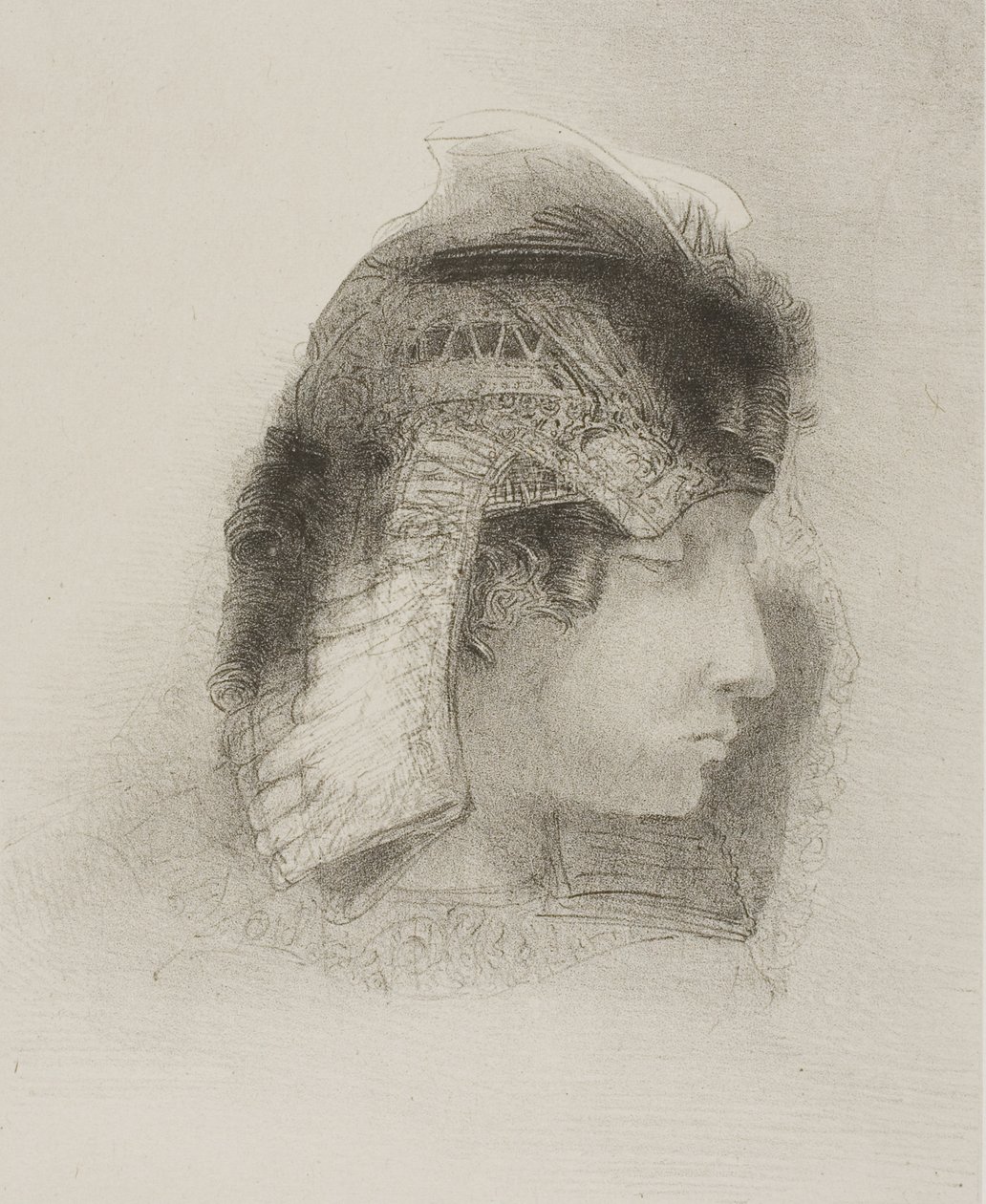 Öpücüklerim Kalbinde Eriyecek Meyve Tadına Sahip!... Beni Küçümsüyorsun! Elveda!, plaka 4 / 24 by Odilon Redon