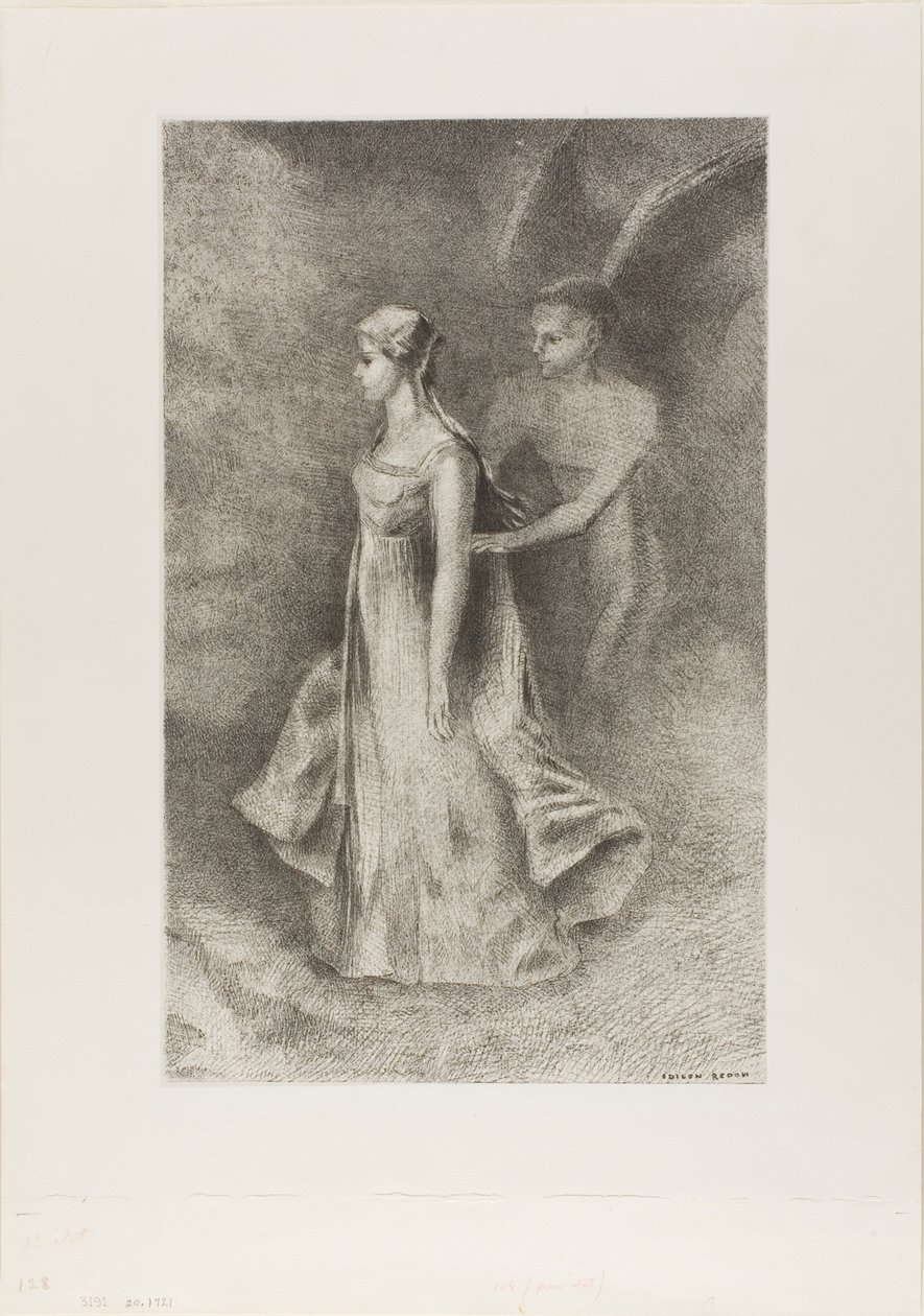 takıntı by Odilon Redon