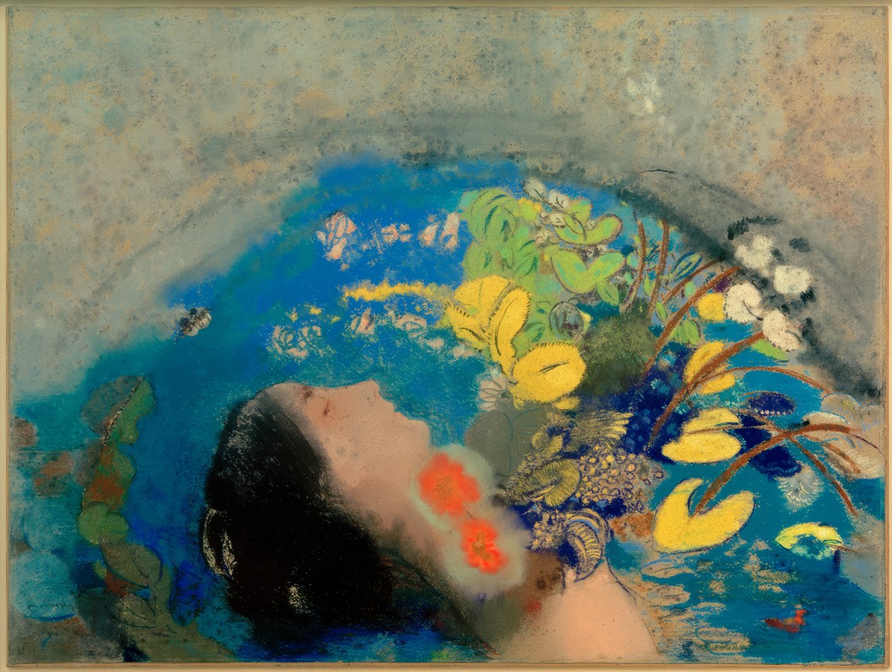 Ofelia by Odilon Redon