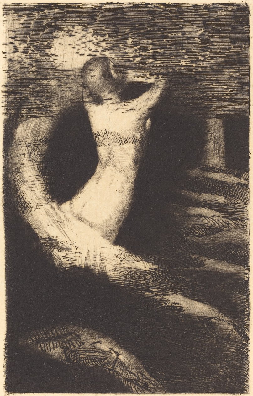 Bir Ruhun Geçişi by Odilon Redon