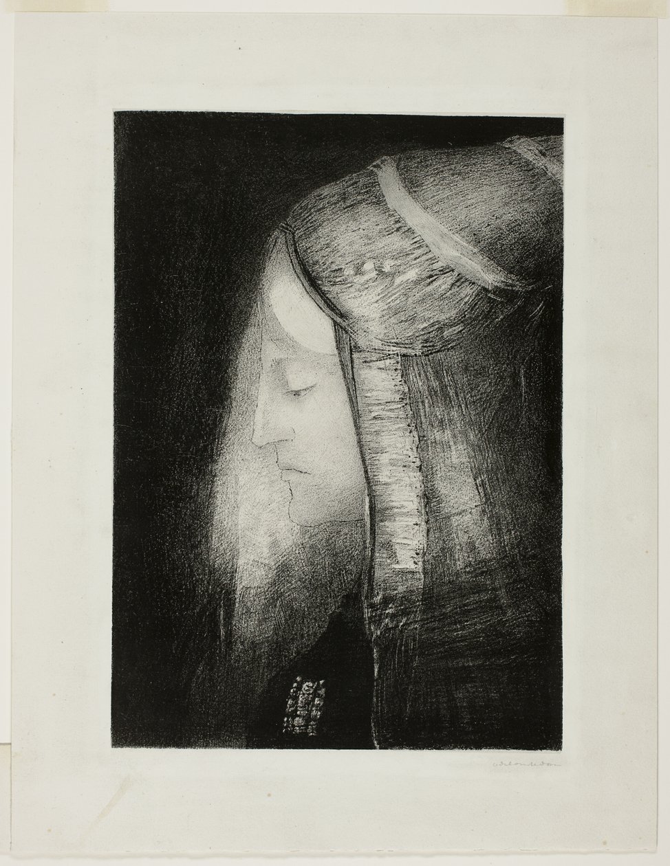 Işık Profili by Odilon Redon
