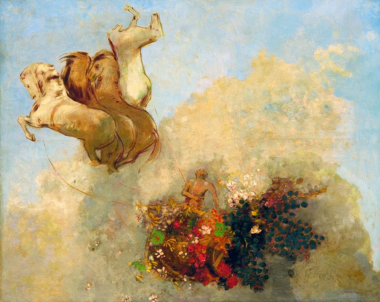 dörtgen by Odilon Redon