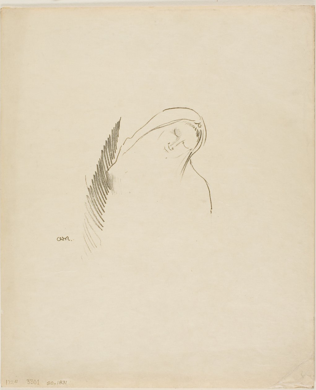 Uyku by Odilon Redon