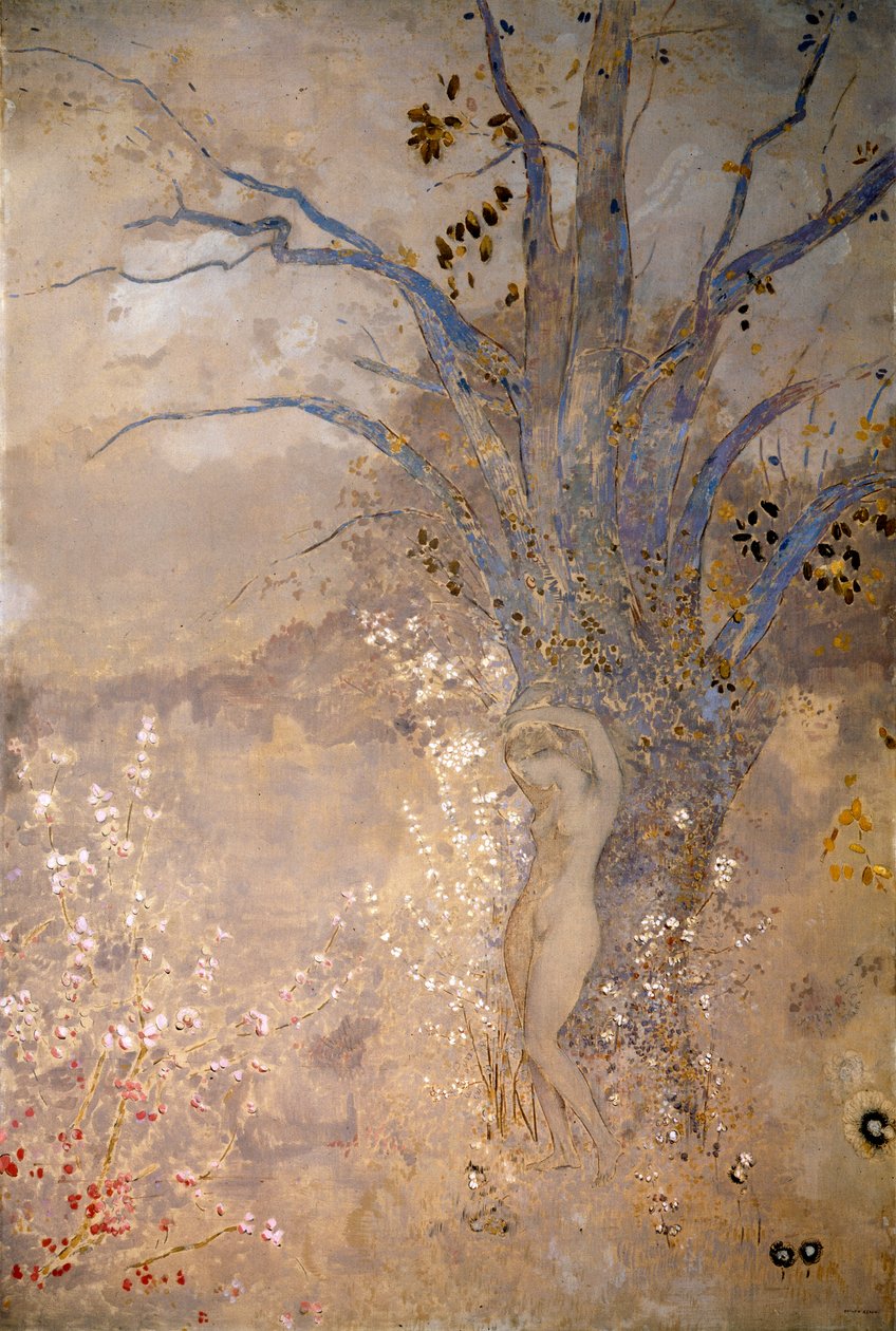 Bahar, c1910. by Odilon Redon