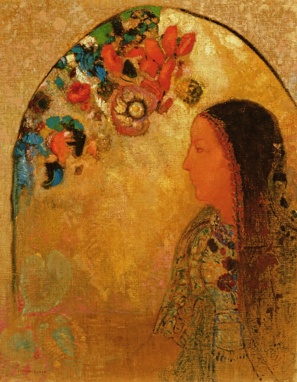 Gotik Pencere by Odilon Redon