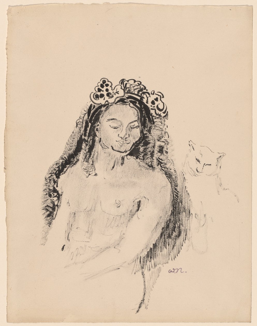Sheba Kraliçesi by Odilon Redon