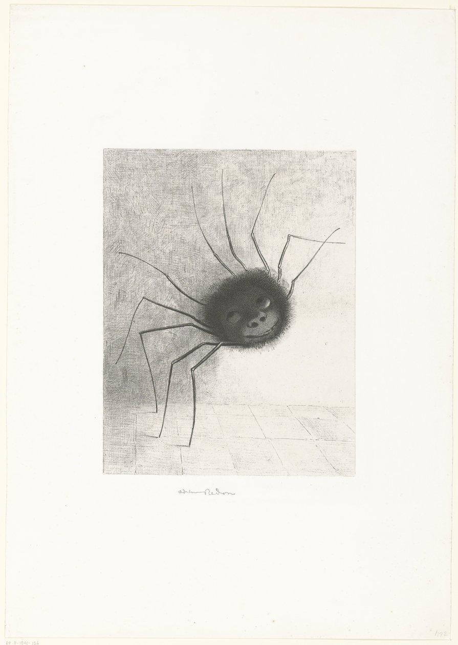 Örümcek by Odilon Redon
