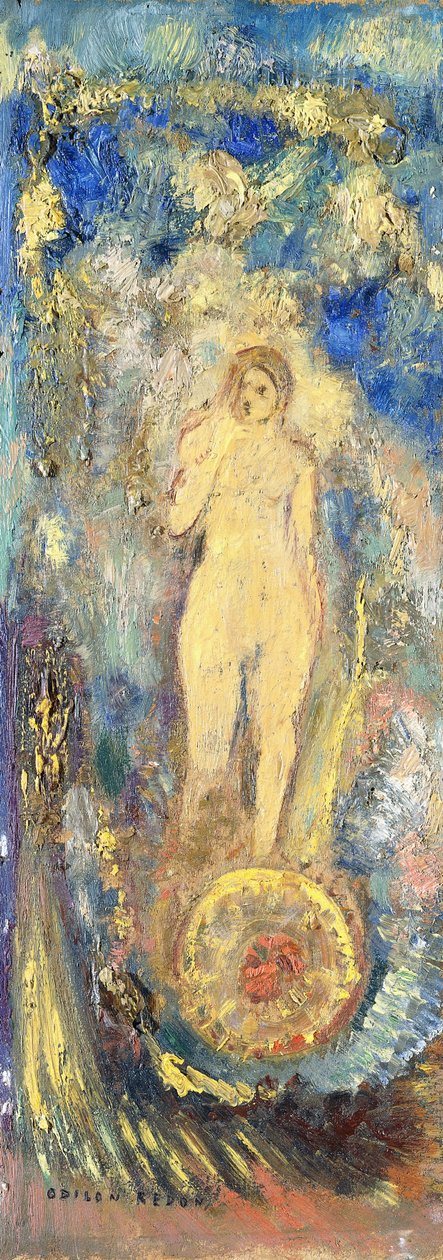 Şans tekeri, by Odilon Redon