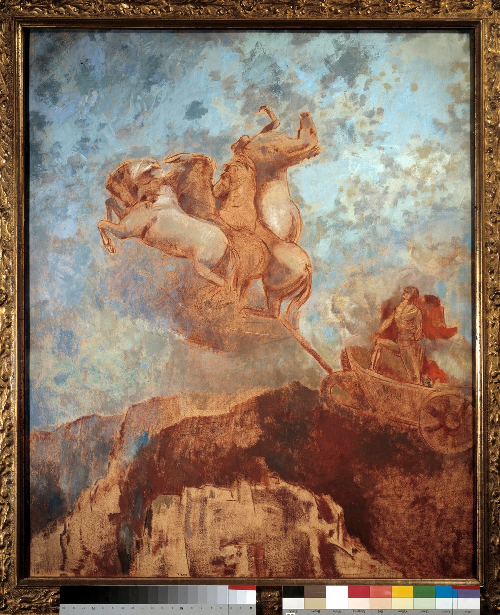 Apollo Resminin tankı Odilon Redon (1840-1916) 19. yüzyıl Bordeaux, Musee des Beaux Arts by Odilon Redon
