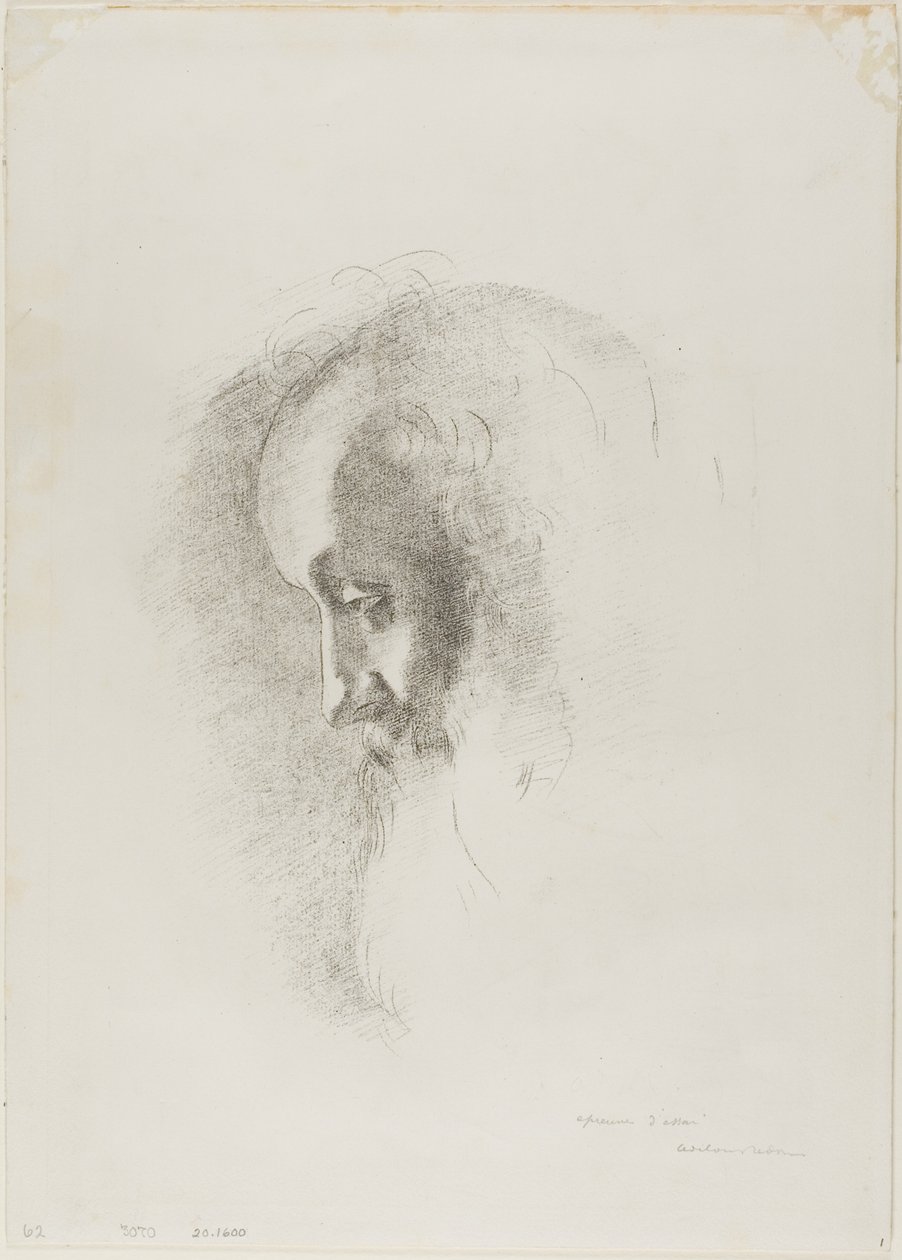 Yaşlılığa, Geceden by Odilon Redon