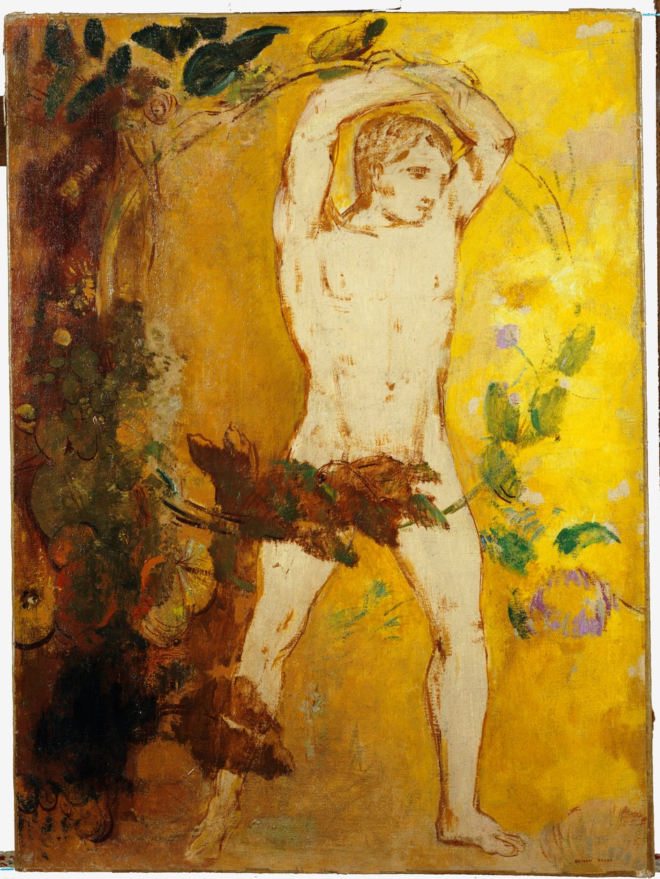Bilinmeyen resim by Odilon Redon
