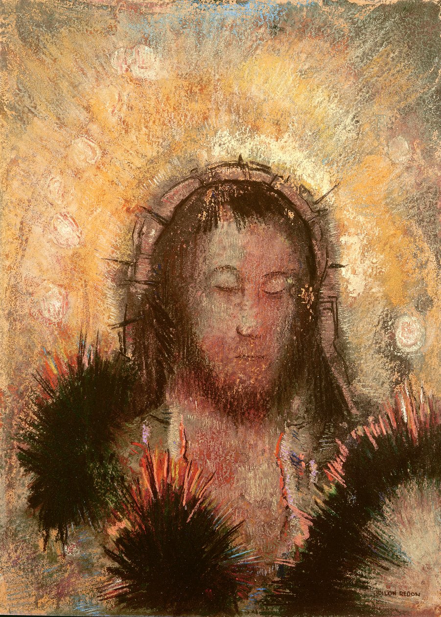 Bilinmeyen resim by Odilon Redon