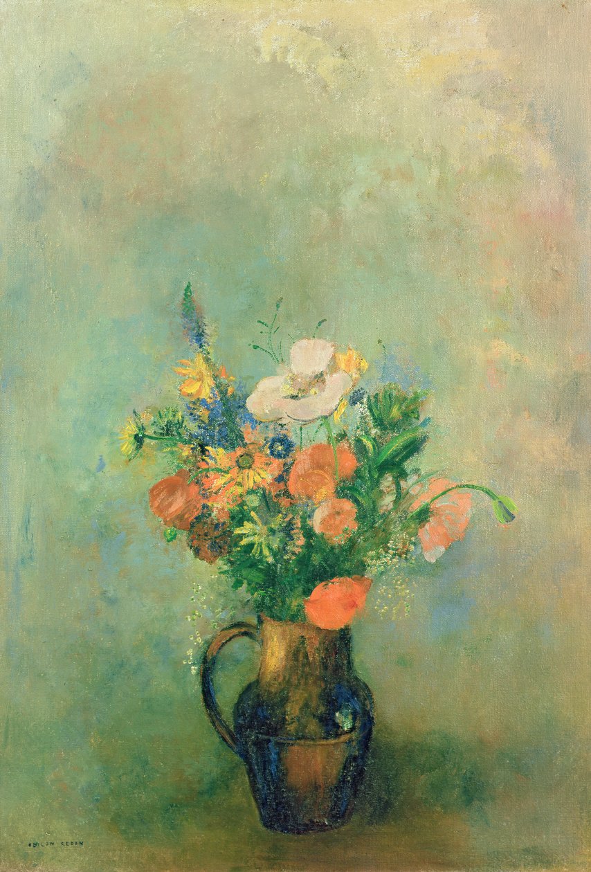 Bilinmeyen resim by Odilon Redon