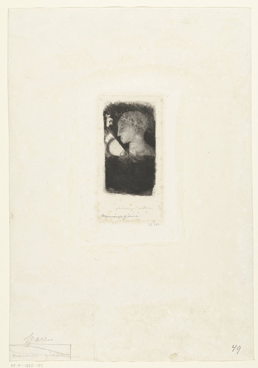 zafer valsi kötü zafer by Odilon Redon