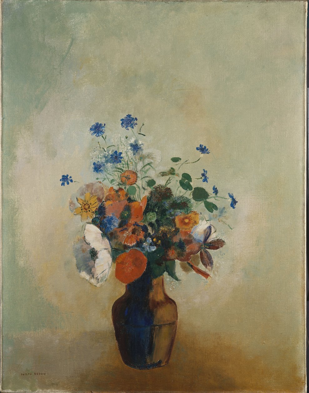 Kır Çiçekleri, c.1902 by Odilon Redon