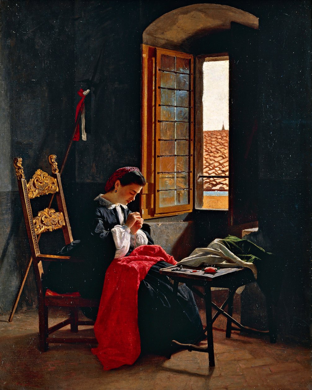 26 Nisan 1859, Floransa by Odoardo Borrani