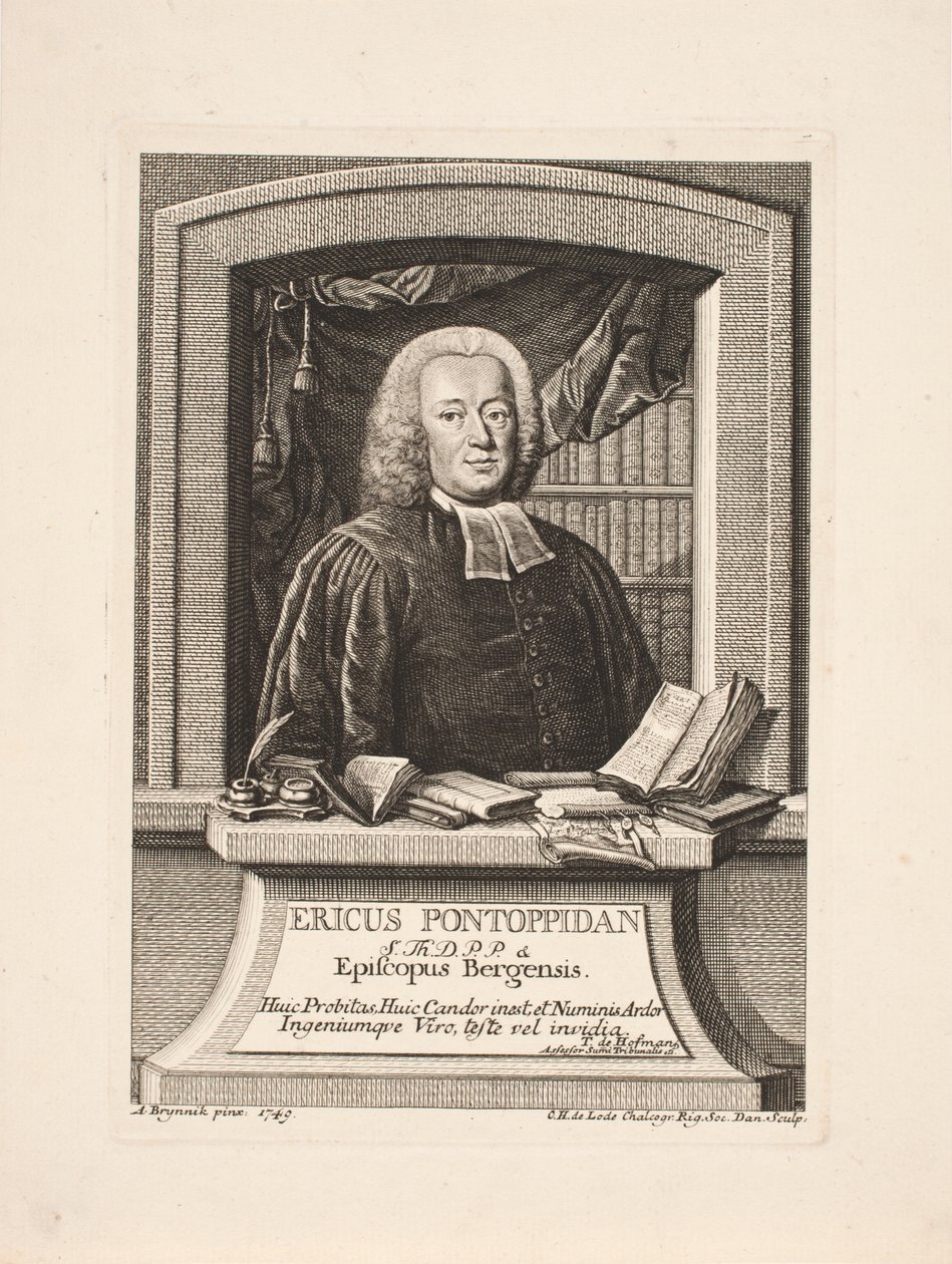 Erik Pontoppidan (genç) Piskopos by Odvardt Helmoldt de Lode
