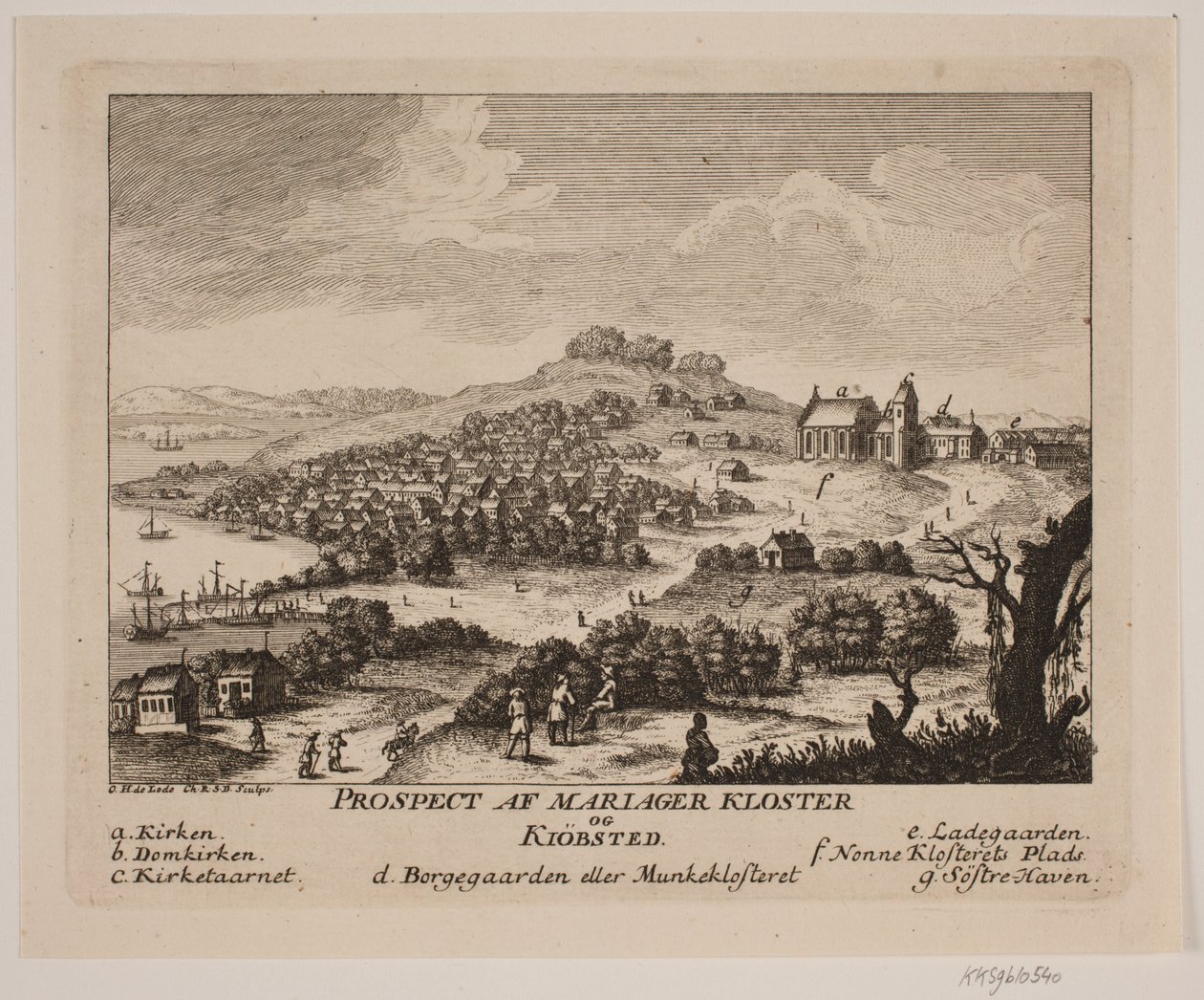 Mariager Kloster by Odvardt Helmoldt de Lode