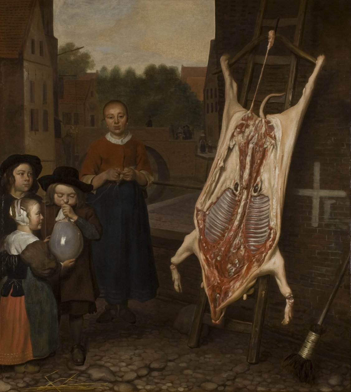 Kesilmiş domuz, 1670 by Oever Ten Oever