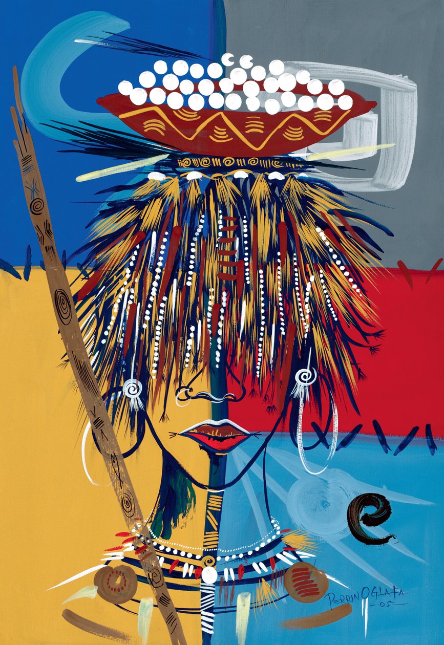 Afrika Güzeli 2, 2005 by Oglafa Ebitari Perrin