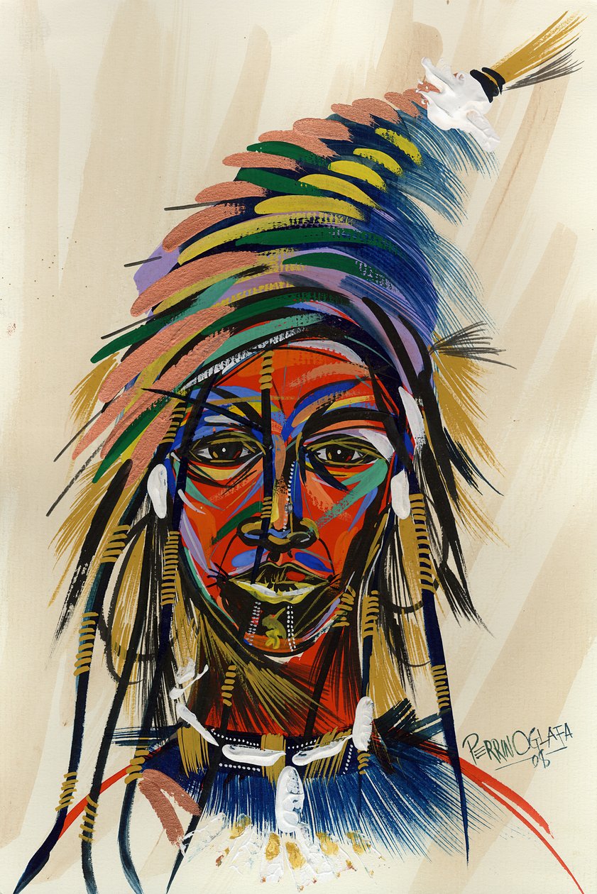 Ben bir Aborijin miyim 1, 2008 by Oglafa Ebitari Perrin